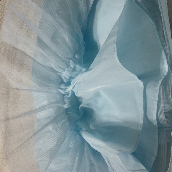 Nannette Baby Dress Beautiful Baby Blue Size 12 Months - Picture 9 of 10